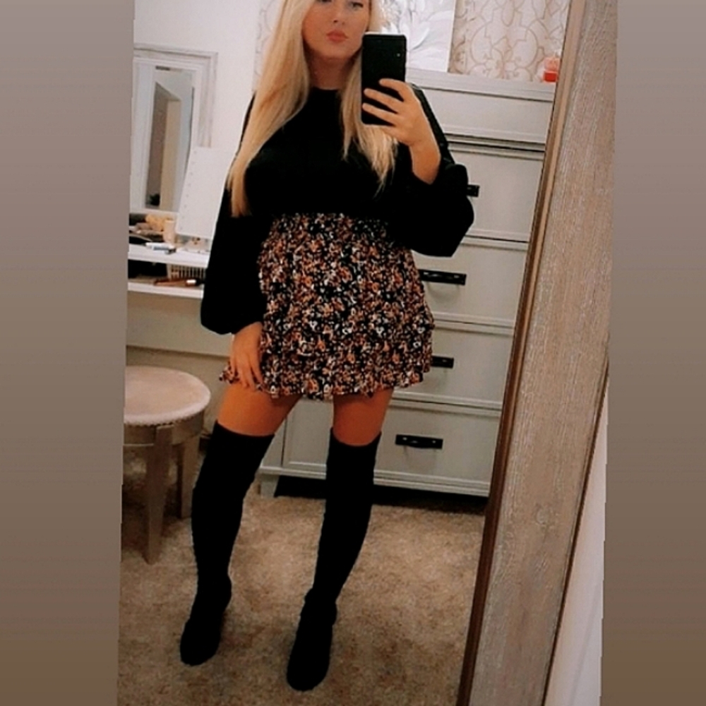 Floral skirt